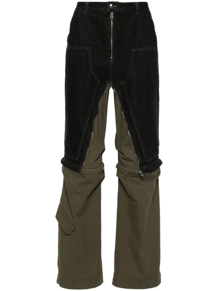 Andersson Bell high-waist straight-leg jeans - Black Cover