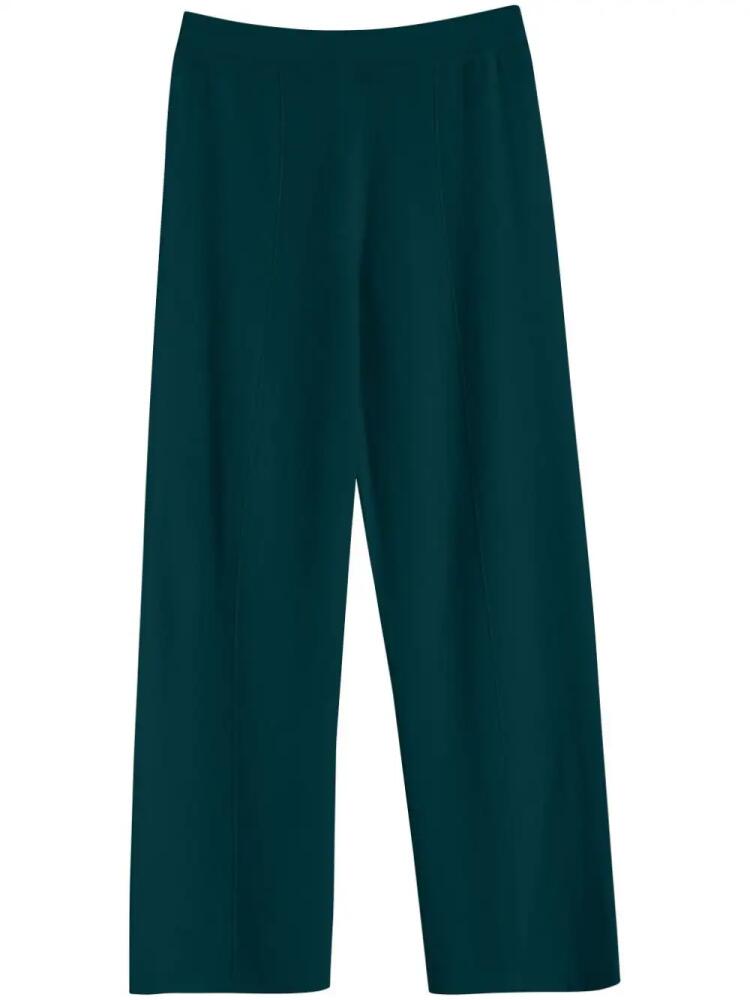 Chinti & Parker knitted track pants - Green Cover