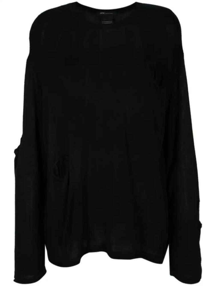 Uma | Raquel Davidowicz Modem pocketed jumper - Black Cover