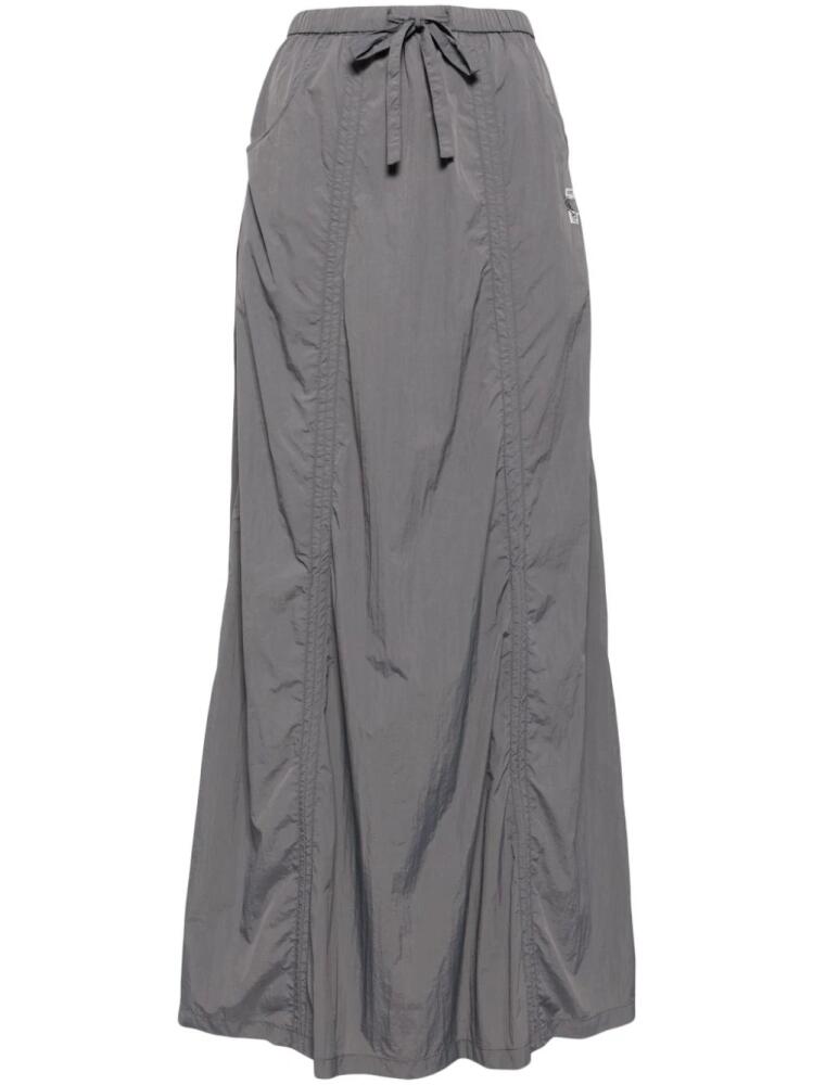 izzue drawstring-waist maxi skirt - Grey Cover