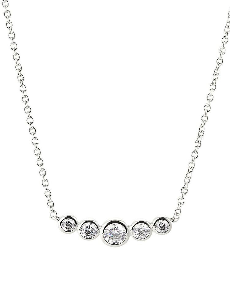 Adriana Orsini Women's Jordan Rhodium Plated & Cubic Zirconia Pendant Necklace Cover