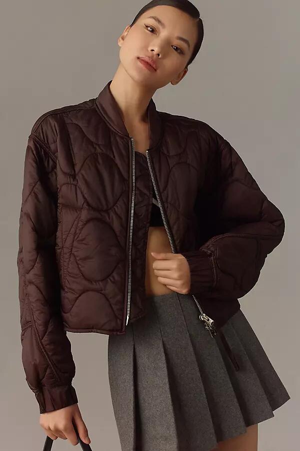 AGOLDE Iona Quilted Jacket Cover