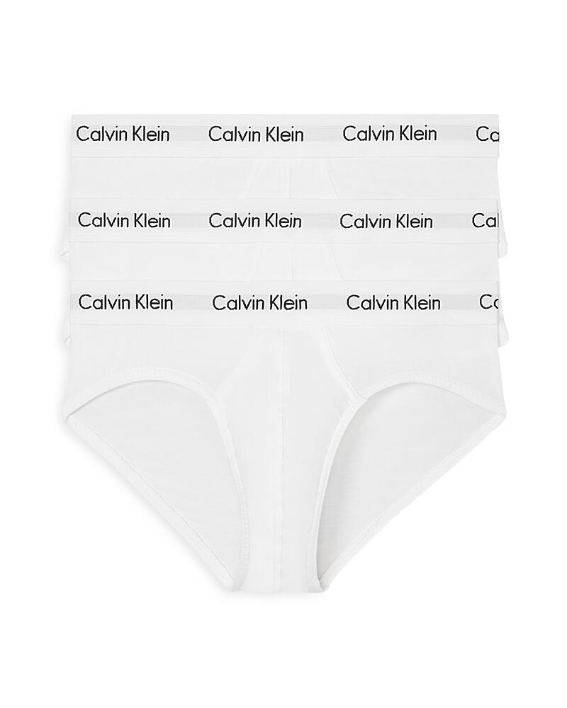 Calvin Klein Cotton Stretch Moisture Wicking Hip Briefs, Pack of 3 Cover