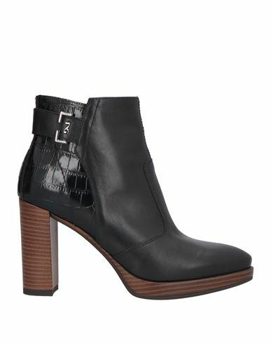 Nero Giardini Woman Ankle boots Black Leather Cover