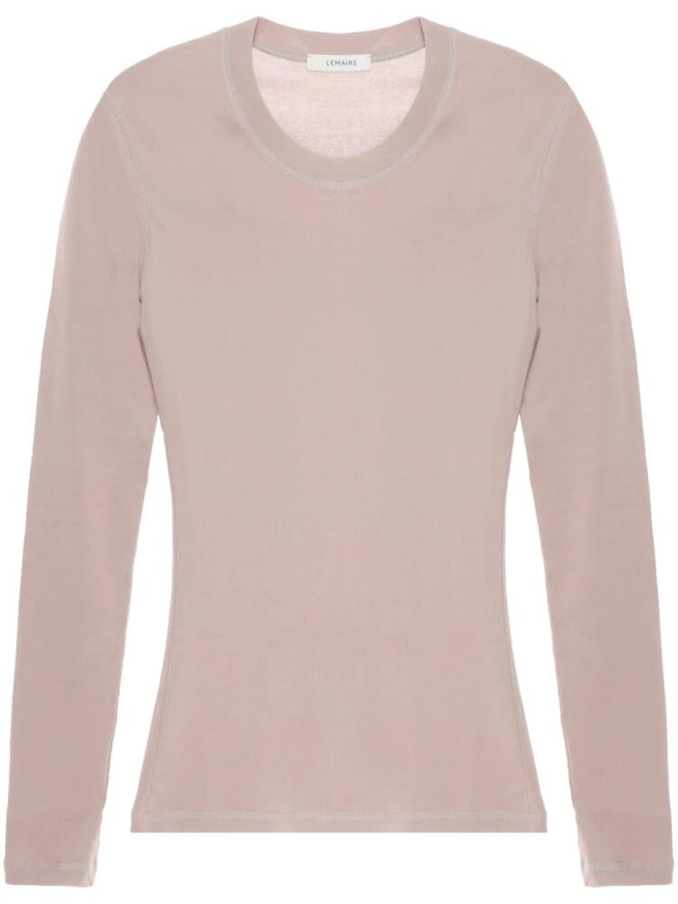 LEMAIRE long-sleeve T-shirt - Neutrals Cover