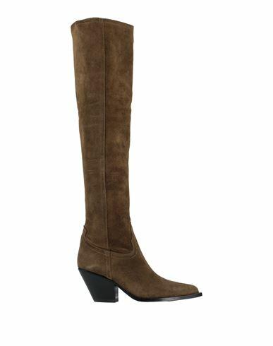 Sonora Woman Boot Khaki Leather Cover