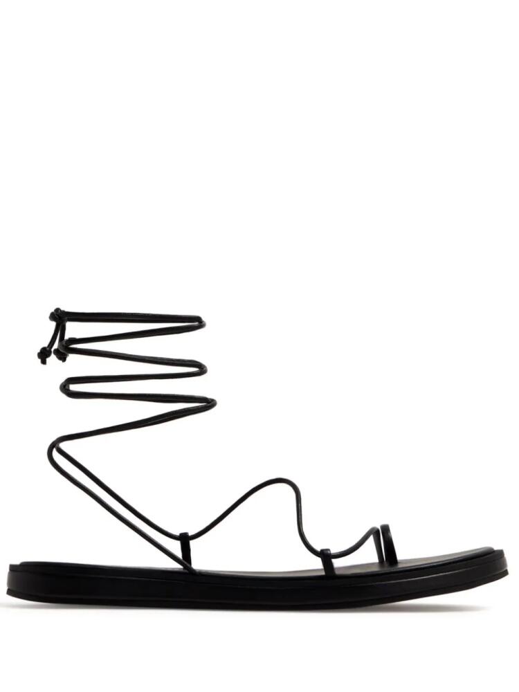 Studio Amelia Emily leather sandals - Black Cover