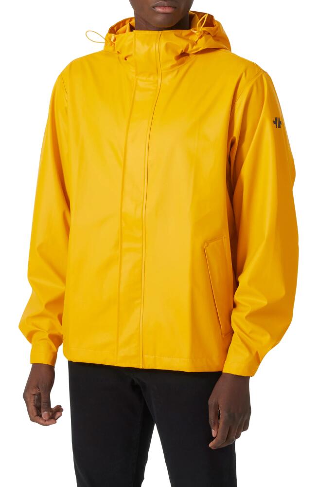 Helly Hansen Moss Waterproof Rain Jacket in Essential Yellow Cover