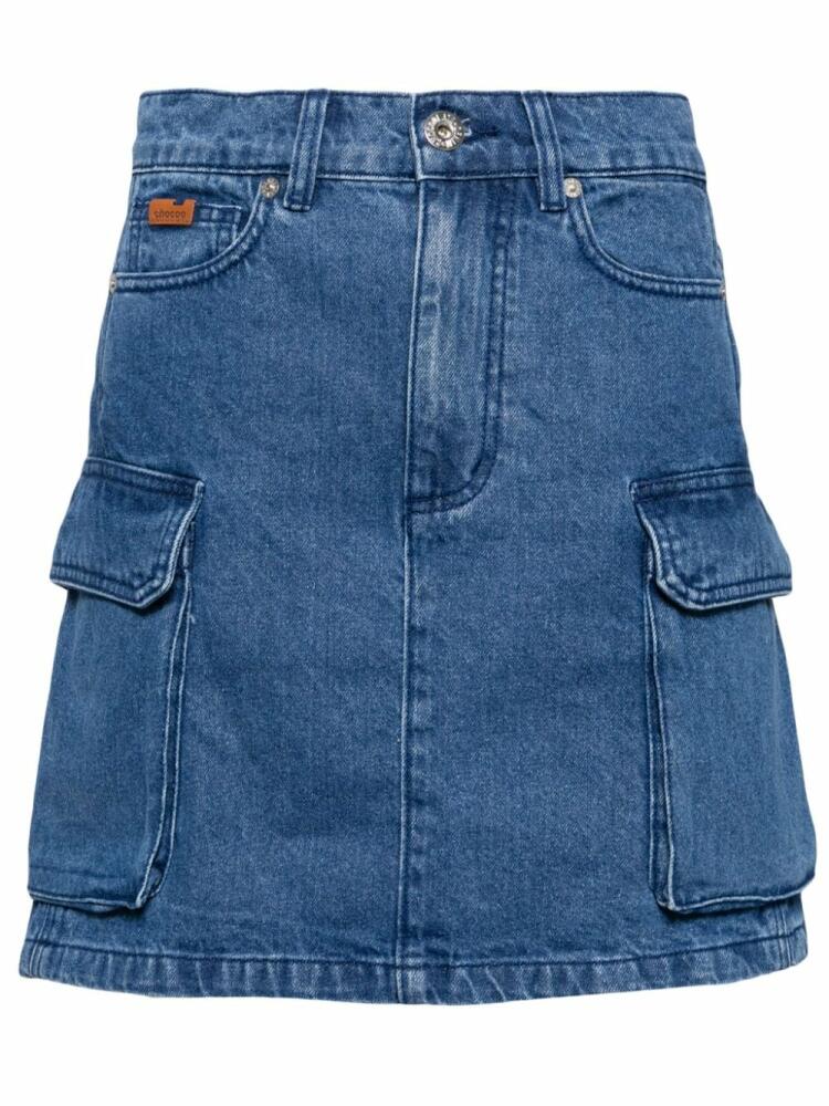 CHOCOOLATE cargo denim skirt - Blue Cover