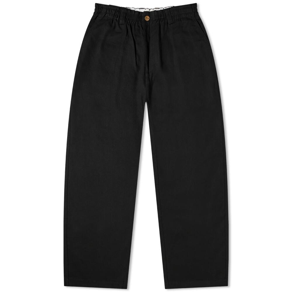 Butter Goods Men's Wide Leg Pants in Black Cover