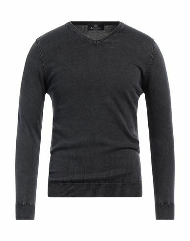 Aquascutum Man Sweater Midnight blue Cotton Cover