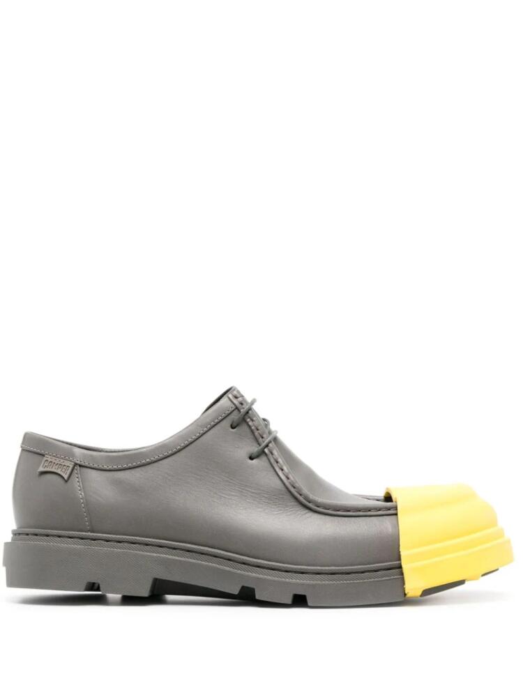 Camper Junction leather derby shoes - Grey Cover