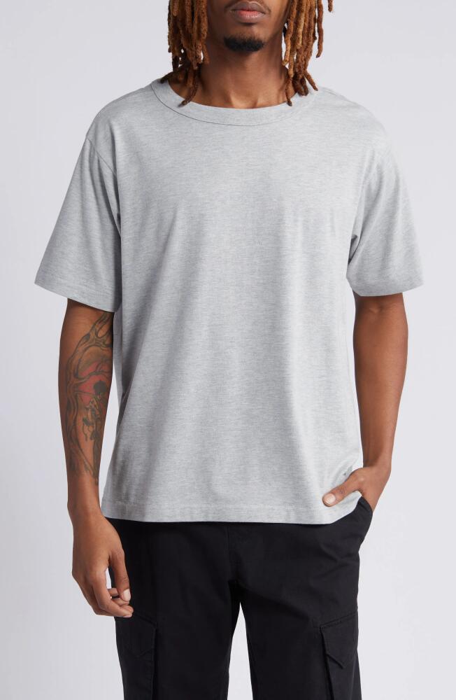 BP. Easy Crewneck Short Sleeve T-Shirt in Grey Heather Cover