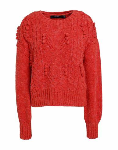 Vero Moda Woman Sweater Orange Acrylic, Polyamide, Polyester Cover