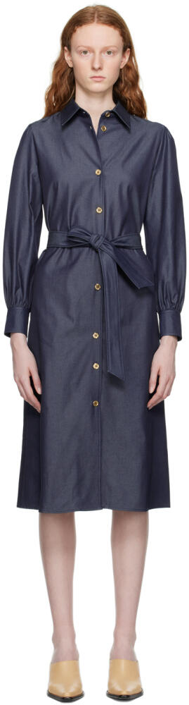 A.P.C. Indigo Liane Denim Midi Dress Cover