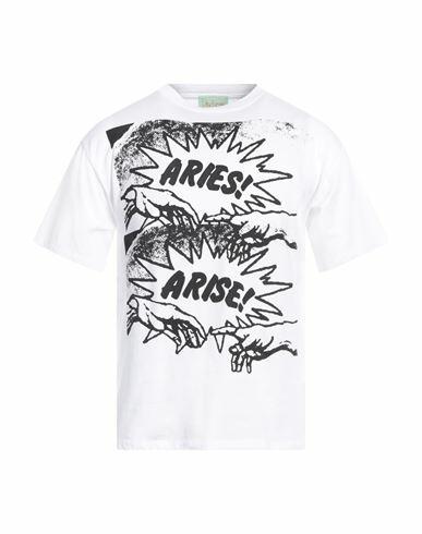 Aries Man T-shirt White Cotton Cover