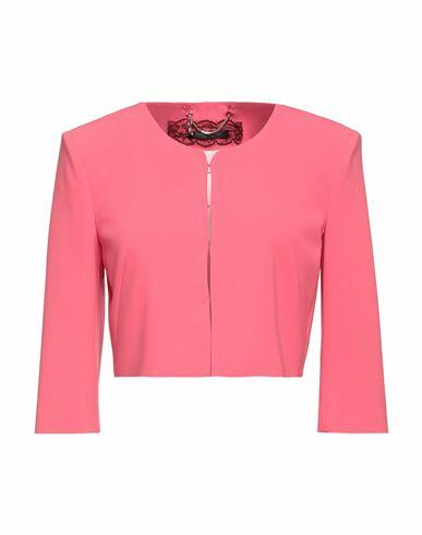 Patrizia Pepe Sera Woman Blazer Fuchsia Polyester, Elastane Cover