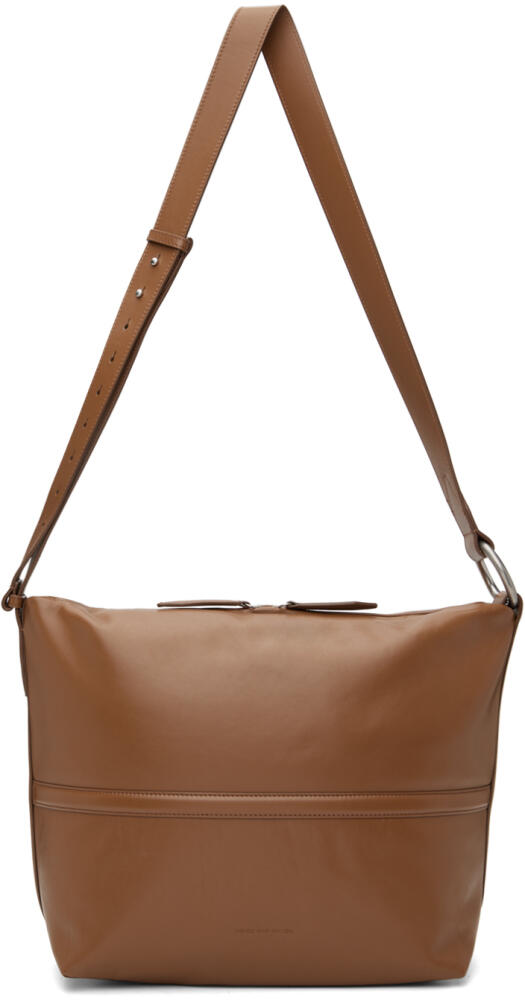 Dries Van Noten Tan Holdall Crossbody Bag Cover