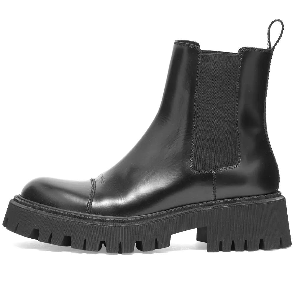 Balenciaga Men's Tractor Bootie L20 in Black Cover