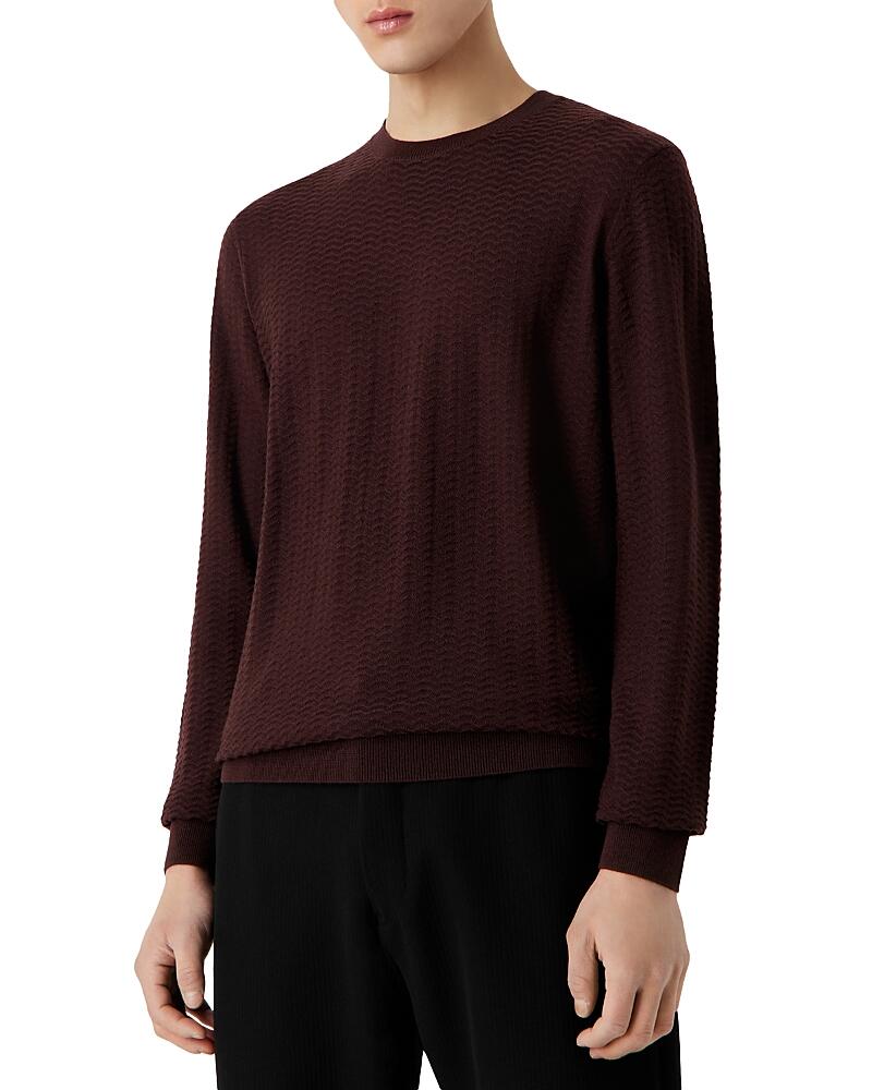 Emporio Armani Long Sleeve Pullover Crewneck Sweater Cover