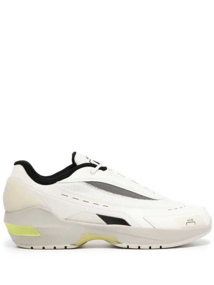 A-COLD-WALL* Vector low-top sneakers - White Cover