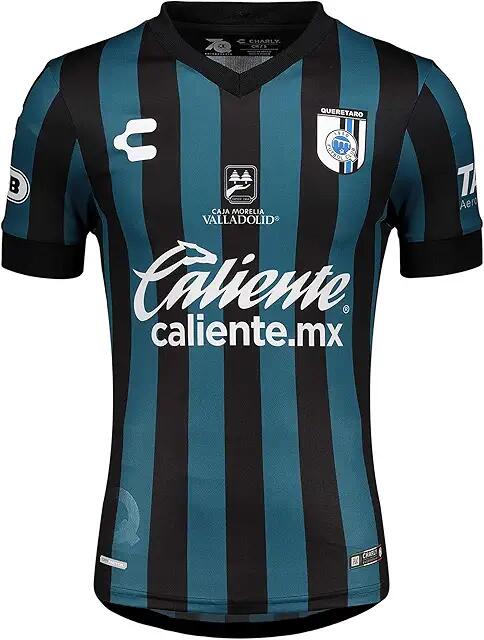 CHARLY Queretaro FC 2020/21 Home Jersey (Black/Blue) Men's Clothing Cover