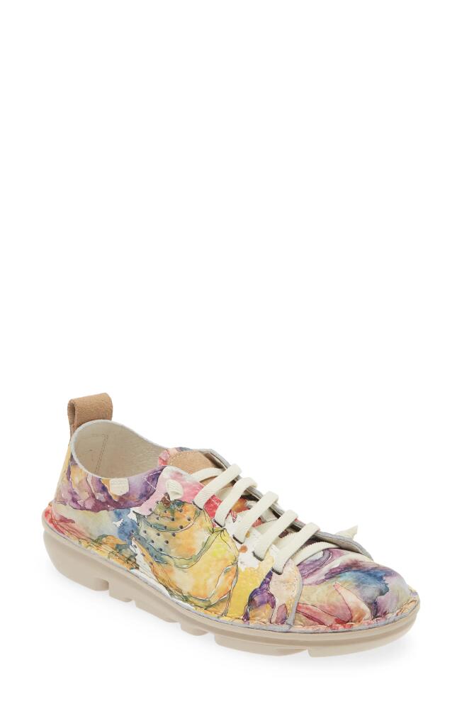 On Foot 30251 Baltimore Sneaker in Flowers Cover