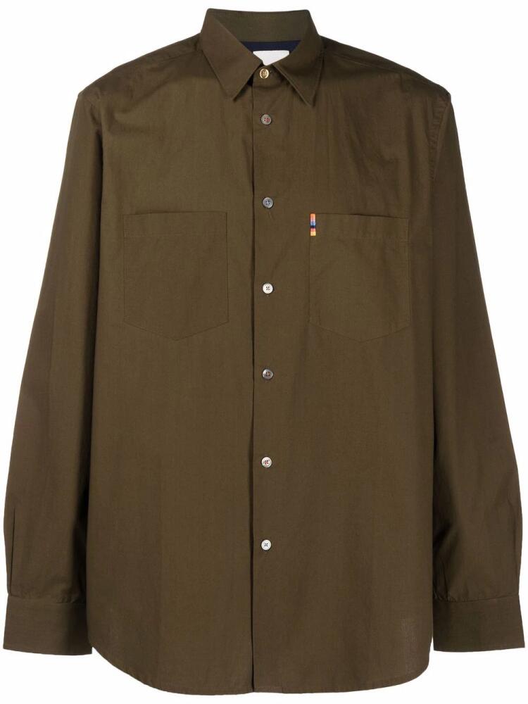 Paul Smith long sleeved cotton shirt - Green Cover