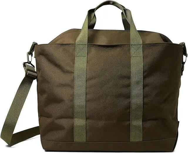 L.L.Bean Zip Hunter's Tote Bag with Strap Large (Olive Drab) Tote Handbags Cover