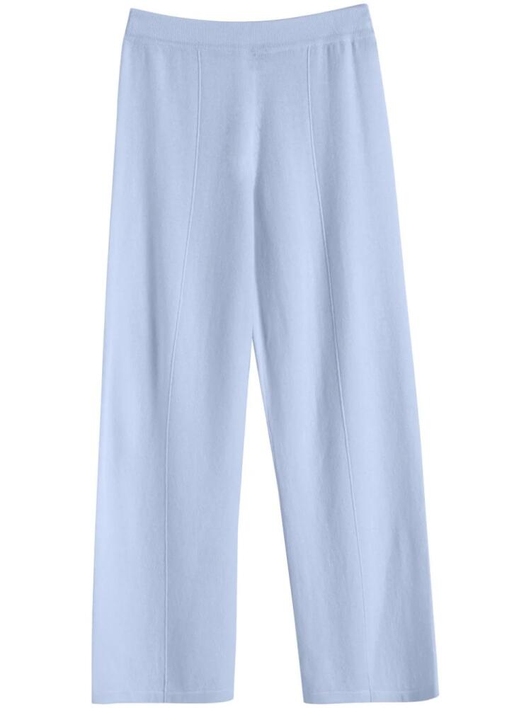 Chinti & Parker wide-leg track pants - Blue Cover