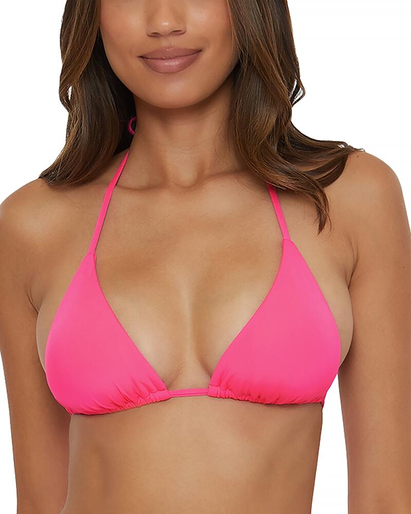 Becca by Rebecca Virtue Color Code Triangle Bikini Top Cover