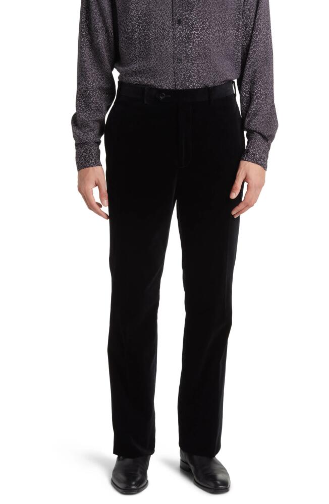 BLK DNM 77 Cotton Straight Leg Pants in Black Velvet Cover