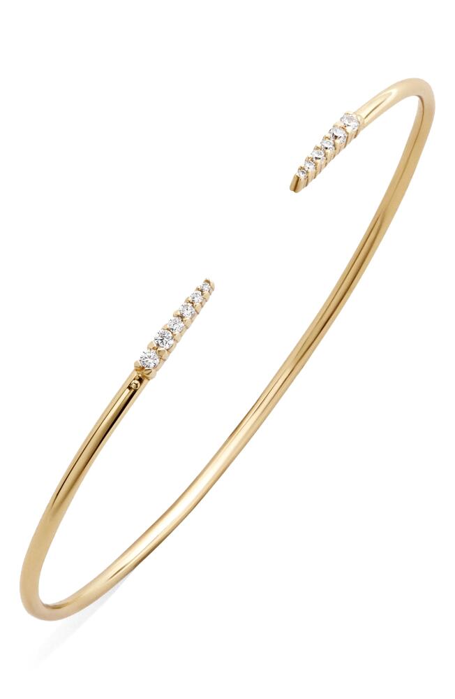 BaubleBar Rima Crystal Cuff Bracelet in Gold Cover