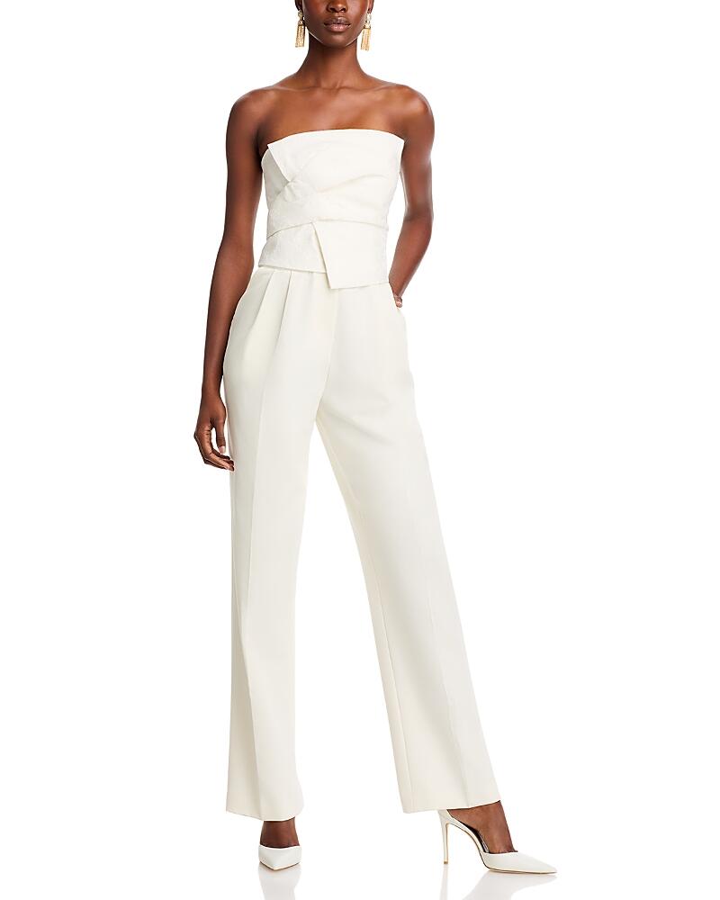 Bcbgmaxazria Strapless Jumpsuit Cover