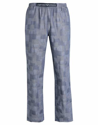 Emporio Armani Man Sleepwear Slate blue Cotton Cover