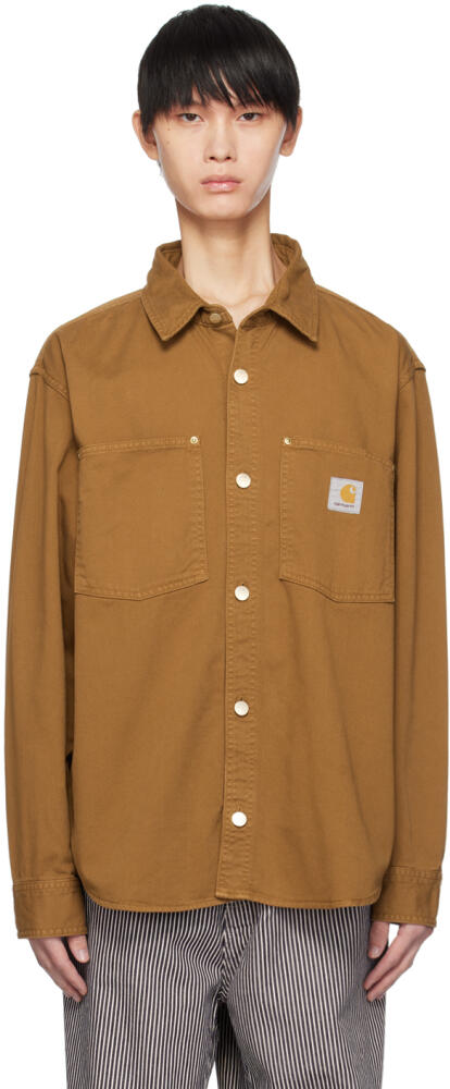 Carhartt Work In Progress Brown Derby Jacket Cover