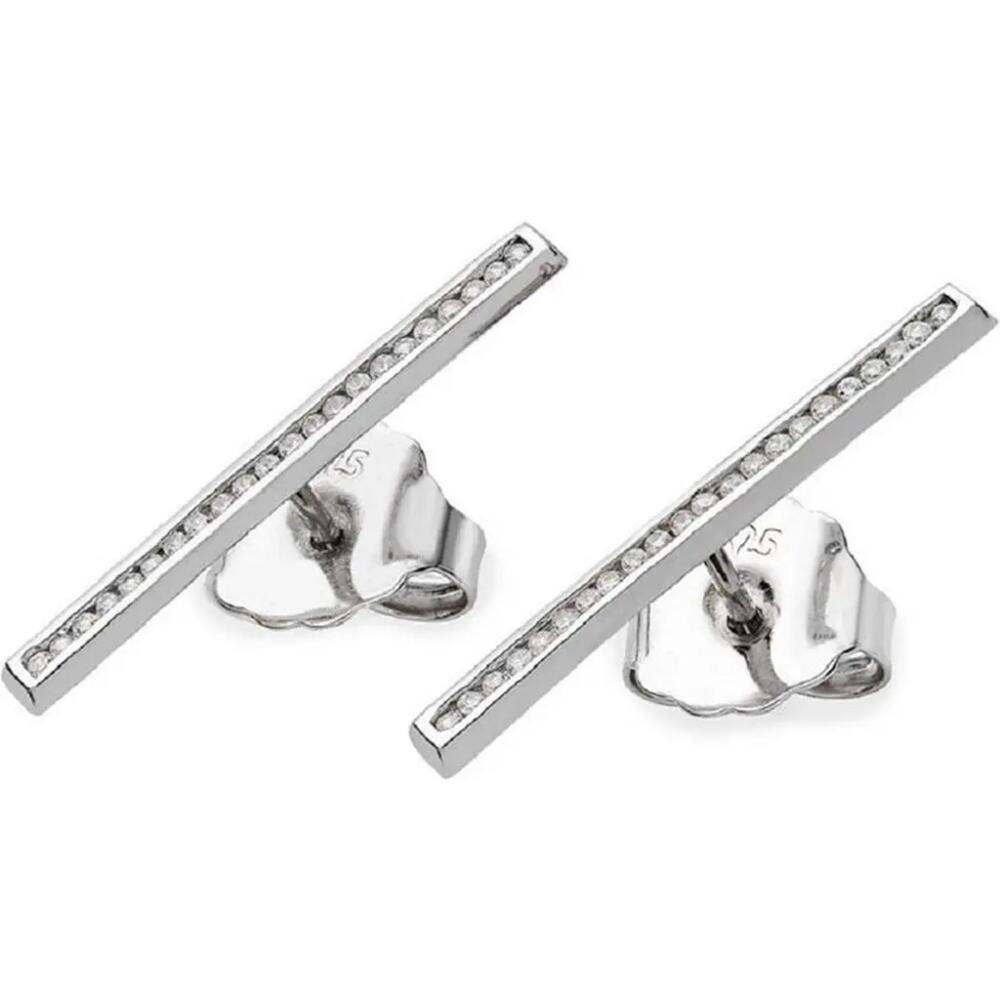 Lucy Quartermaine Key Studs in Sterling Silver Cover