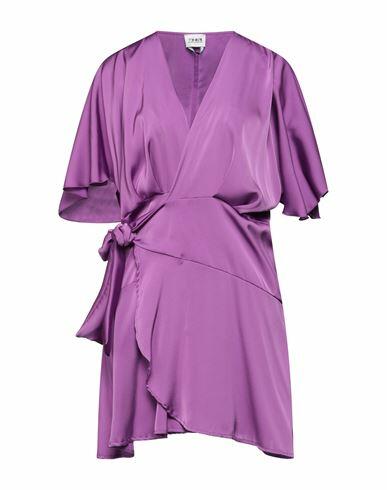 Berna Woman Mini dress Purple Polyester Cover