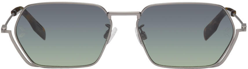 MCQ Grey Hexagonal Sunglasses Cover