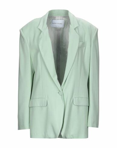 Hebe Studio Woman Blazer Light green Viscose Cover