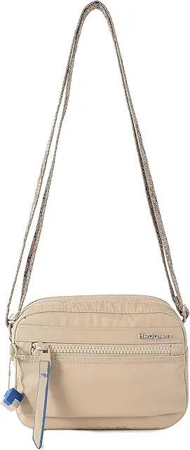 Hedgren Maia Small Crossover 2 Compartment RFID (Creased Safari Beige) Handbags Cover