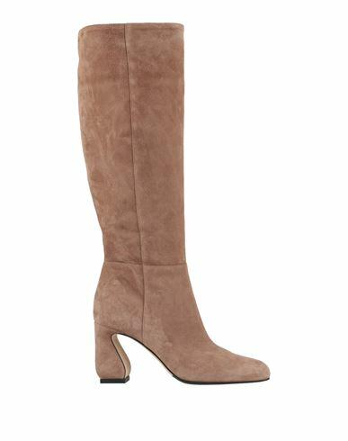 Si Rossi By Sergio Rossi Woman Boot Light brown Leather Cover