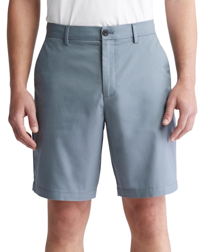 Calvin Klein Men's Refined Slim Fit 9" Shorts - Caspian Sea Cover