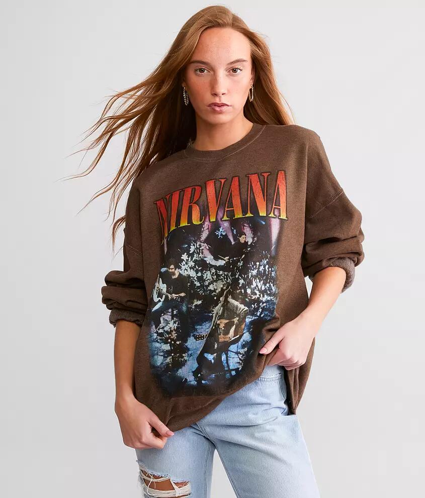 Merch Traffic Nirvana Oversized Band Pullover Cover