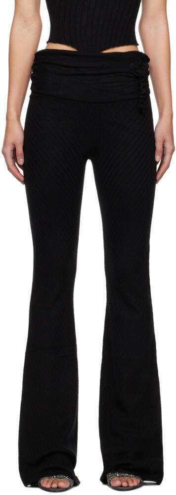 GUIZIO Black Alacant Lounge Pants Cover