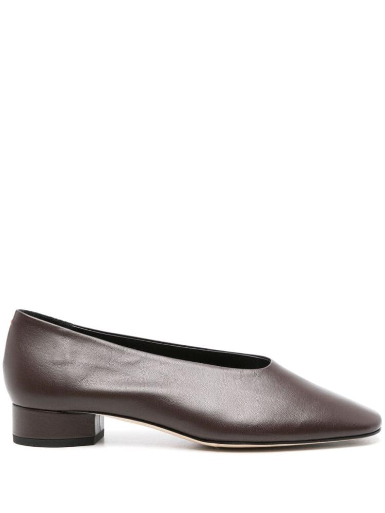 Aeyde Delia ballet flats - Brown Cover