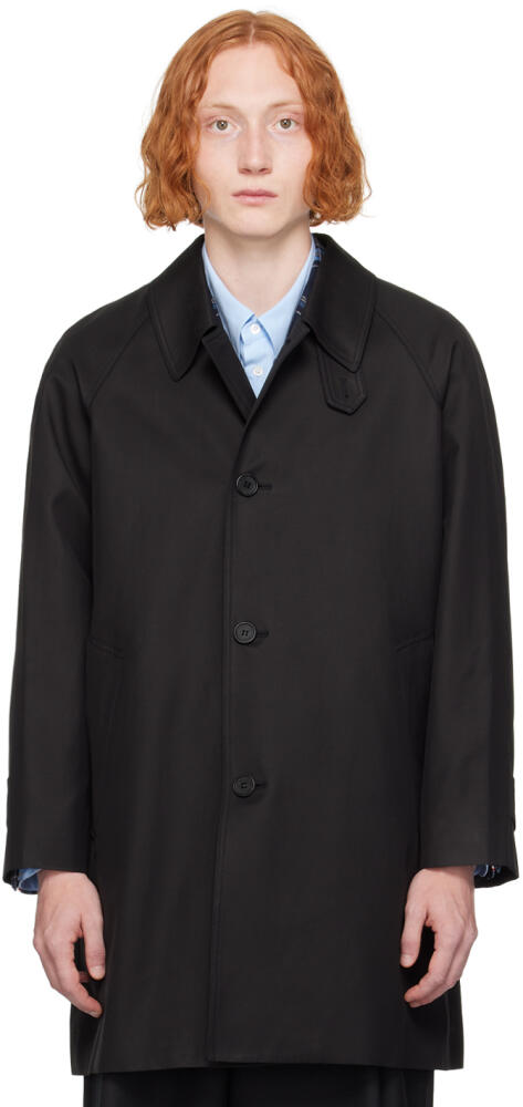 Dunst Black Half Mac Coat Cover