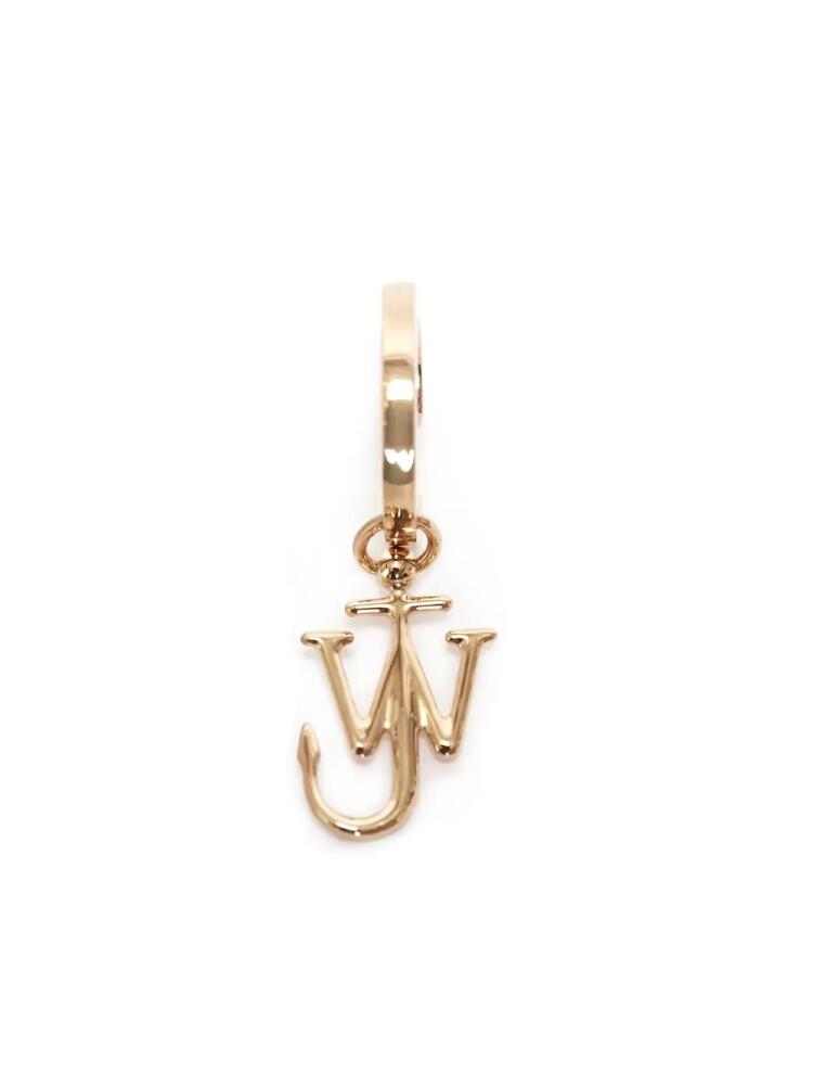 JW Anderson JW-initials anchor logo ear cuff - Gold Cover