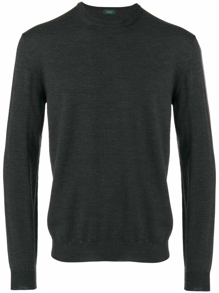 Zanone crew neck sweater - Grey Cover