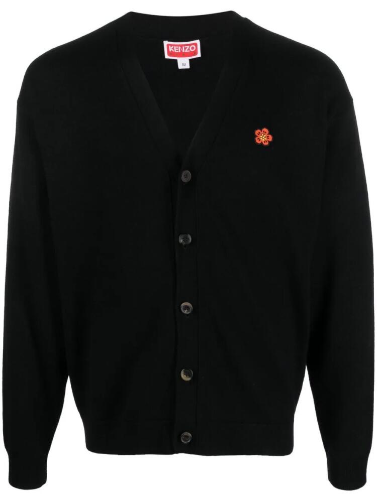 Kenzo Boke Flower wool cardigan - Black Cover